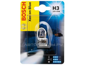 HB3 12V- 60W (P20d) ( .-..) Xenon Blue 1987302154