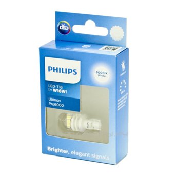 Philips W16W 6000K Ultinon Pro6000 Sl